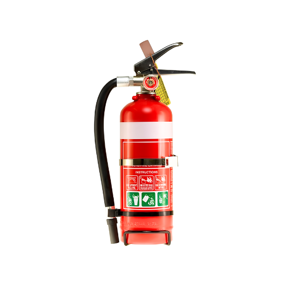 1.5kg ABE Powder Extinguisher with Hose & Vehicle Bracket