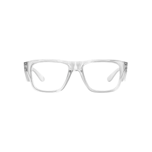 SafeStyle Safety Glasses - Fusions Clear Frame with Clear Lens