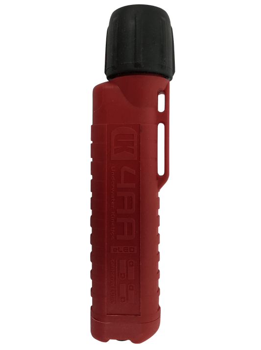 Red Herculite eLED Torch 4AA Underwater Kinetics image 1