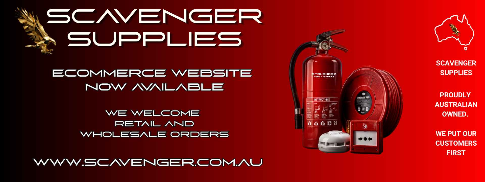 Scavenger Supplies Launches New Online Store – Industrial Safety &amp; Fire Protection at Your Fingertips