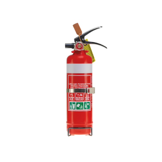1.0kg ABE Powder Extinguisher with Nozzle & Bracket