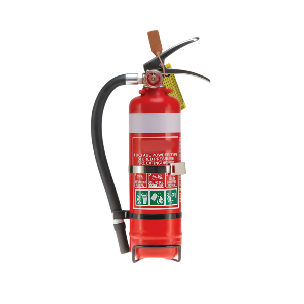 1.0kg ABE Powder Extinguisher with Hose & Bracket