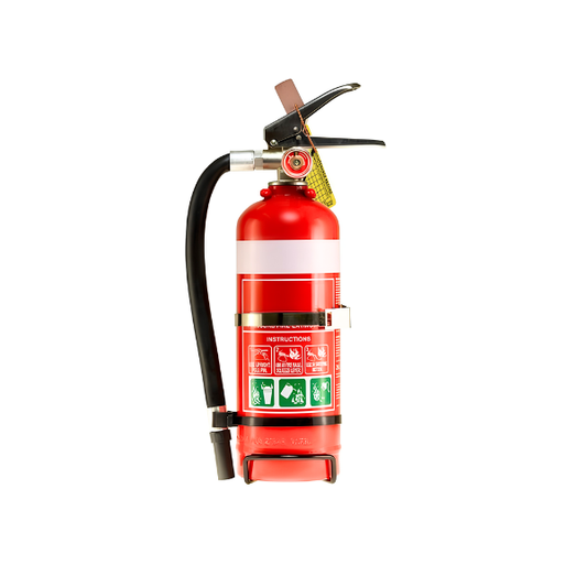 1.5kg ABE Powder Extinguisher with Hose & Vehicle Bracket