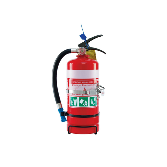 2.5kg ABE Powder Extinguisher with Hose & Vehicle Bracket