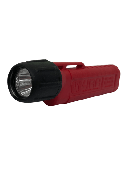 Red Herculite eLED Torch 4AA Underwater Kinetics image 0