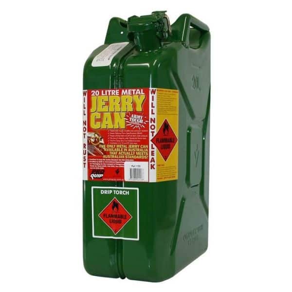 20L Drip Torch AFAC Shamrock Green Metal Jerry Can image 0