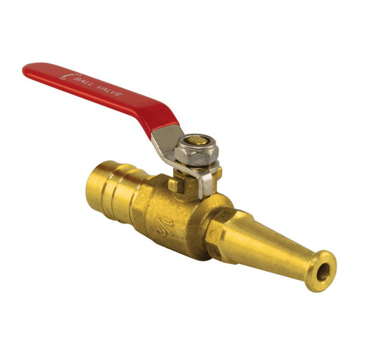 Hose Reel Nozzle - Brass - Lever - 25mm image 0