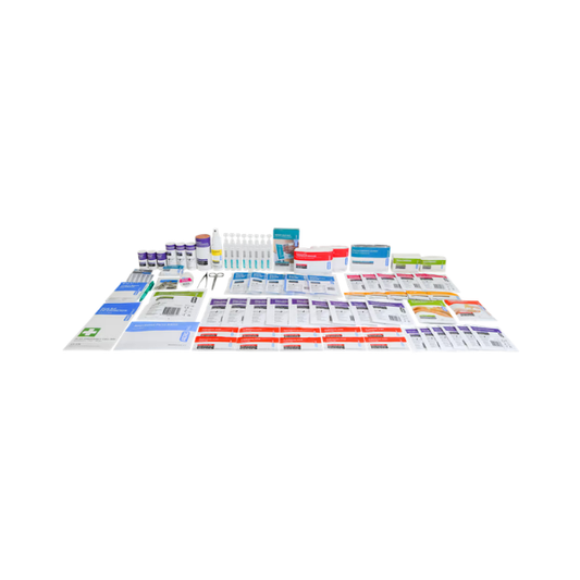 REFILL KIT ONLY - First Aid Kit Metal Tough Food & Beverage Kit Responder 4 Series
