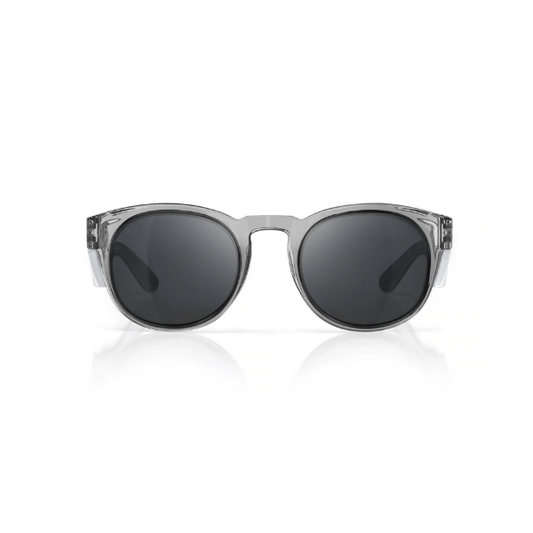 SafeStyle Safety Glasses-Classics Graphite Frame with Polarised Lens Front