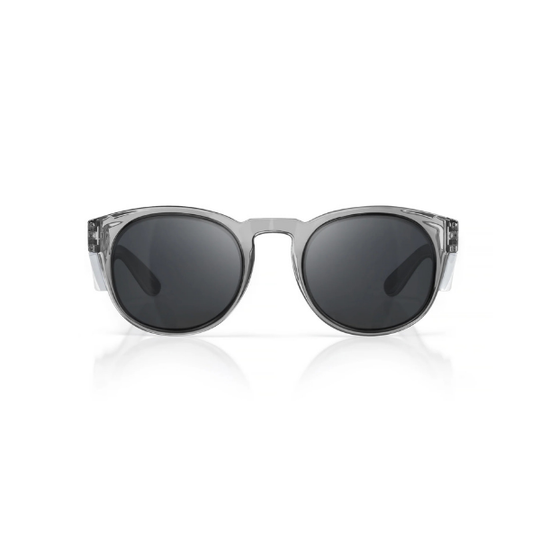 SafeStyle Safety Glasses-Classics Graphite Frame with Polarised Lens Front