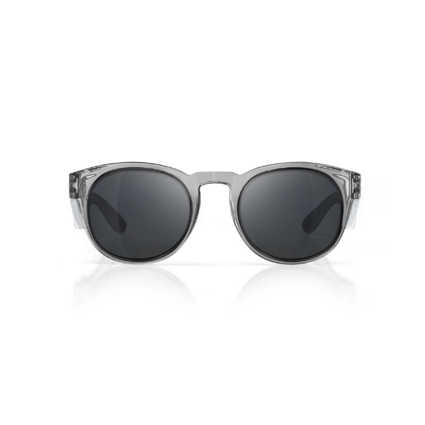 SafeStyle Safety Glasses-Classics Graphite Frame with Polarised Lens Front
