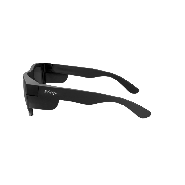 SafeStyle Safety Glasses - Fusions Matte Black Frame with Polarised Lens