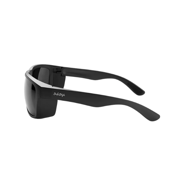 SafeStyle Safety Glasses - Rapids Matte Black Frame Polarised Lens