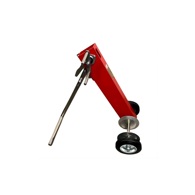 Layflat fire hose rewinder