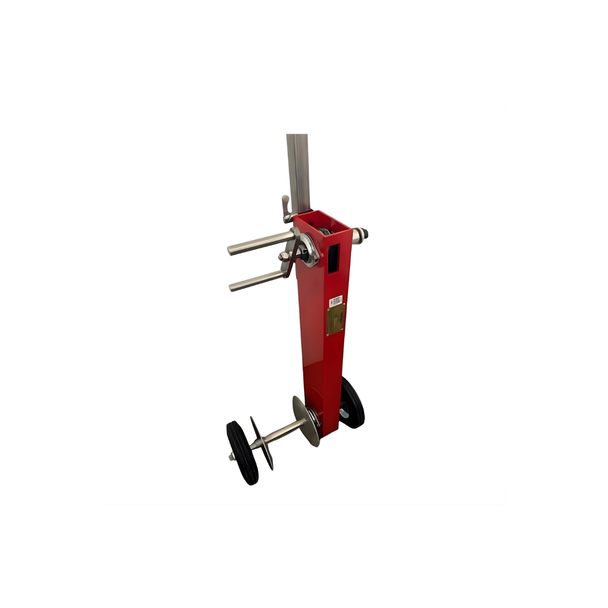 Layflat fire hose rewinder